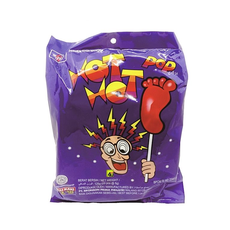 Review Lollipop Hot Hot Pop Bag Terbaik untuk Menikmati Rasa Pedas