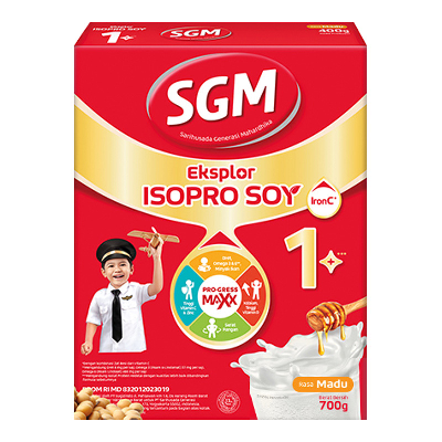 Minuman Susu SGM Eksplor ISOPRO SOY 1+ Madu: Nutrisi Lengkap untuk Anak